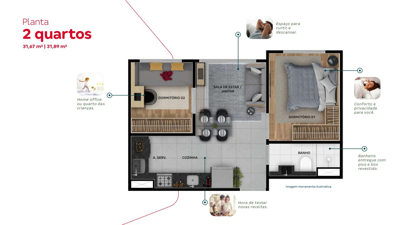 Apartamento à venda com 2 quartos, 32m² - Foto 16